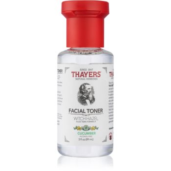 Thayers Mini Cucumber Facial Toner tonic facial cu efect calmant fară alcool - imagine 2